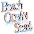 Segni in legno Beach Ocean and Sea